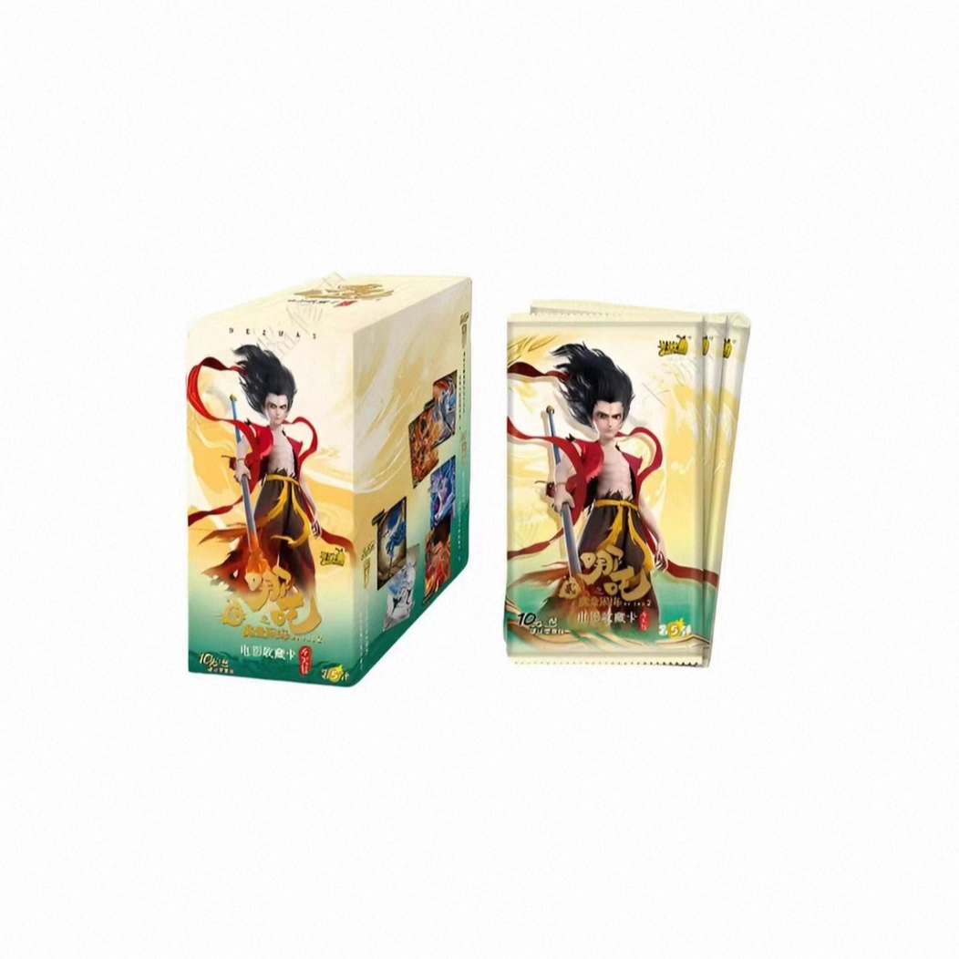 【哪吒5弹玩法】卡游正版哪吒魔童闹海弹斗天5收藏盲盒卡牌（代拆卡）