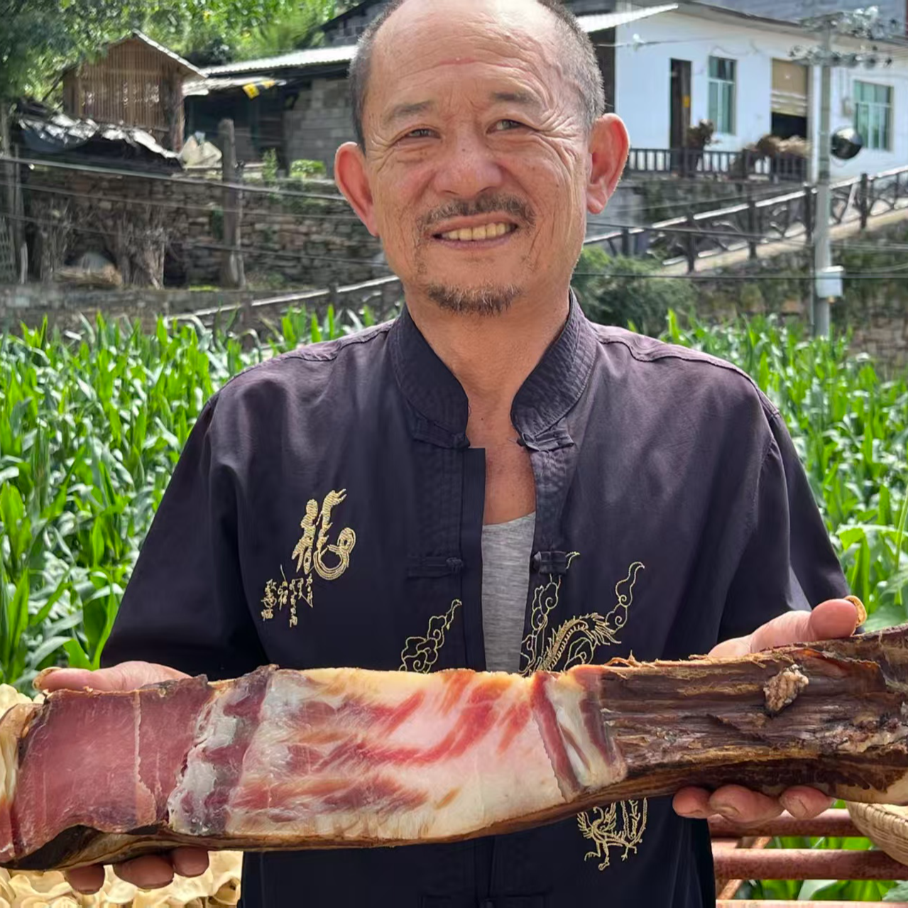 腊五花肉重庆巫溪农家特产正宗烟熏腊肉