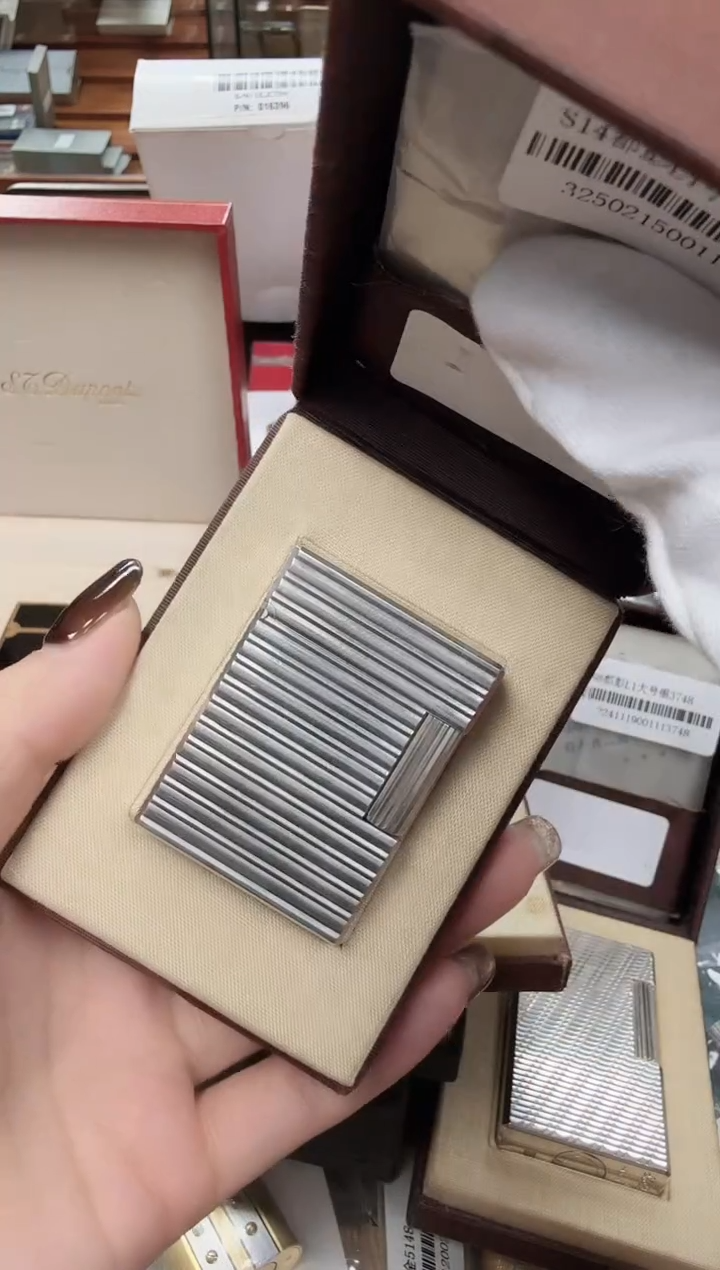 纯铜20 都家L1小号银宽横纹