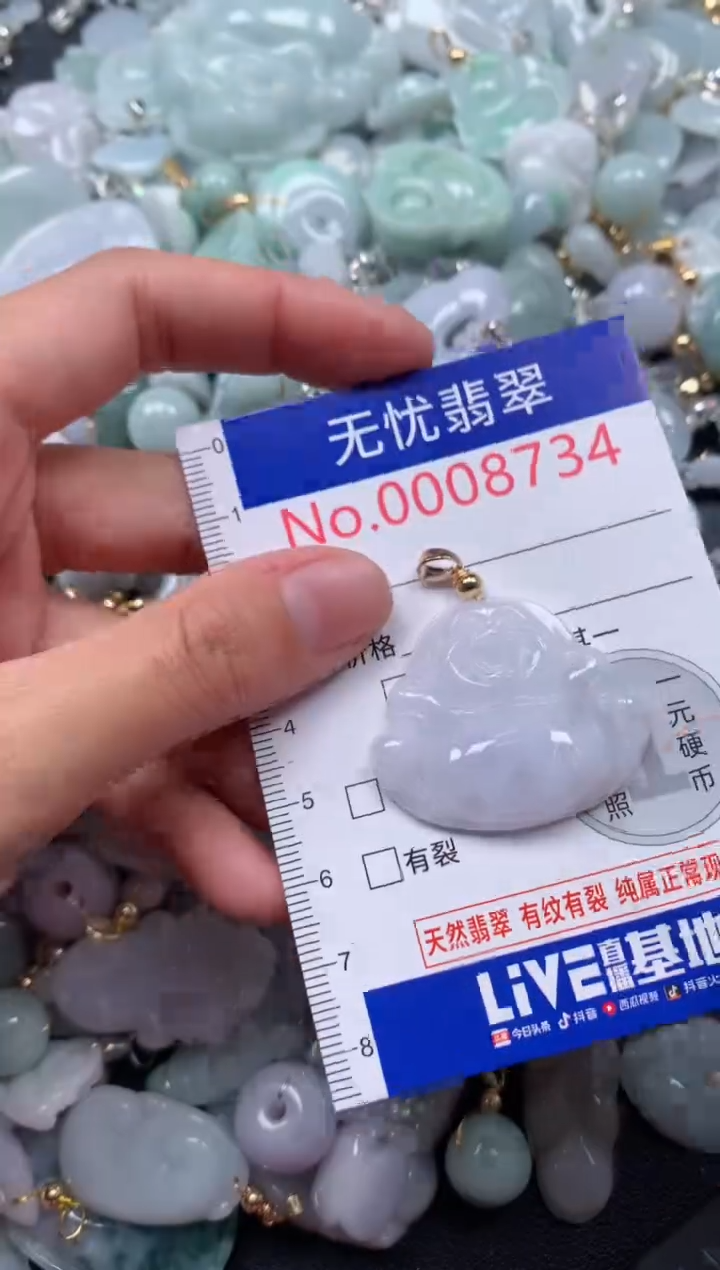 颈饰未镶嵌翡翠8734
