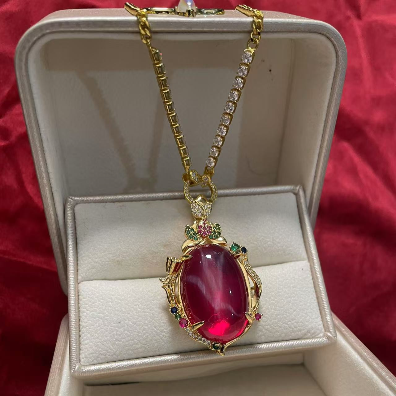 《吉阳璀璨》珐琅吊坠 收藏级轻奢时尚吊坠X003