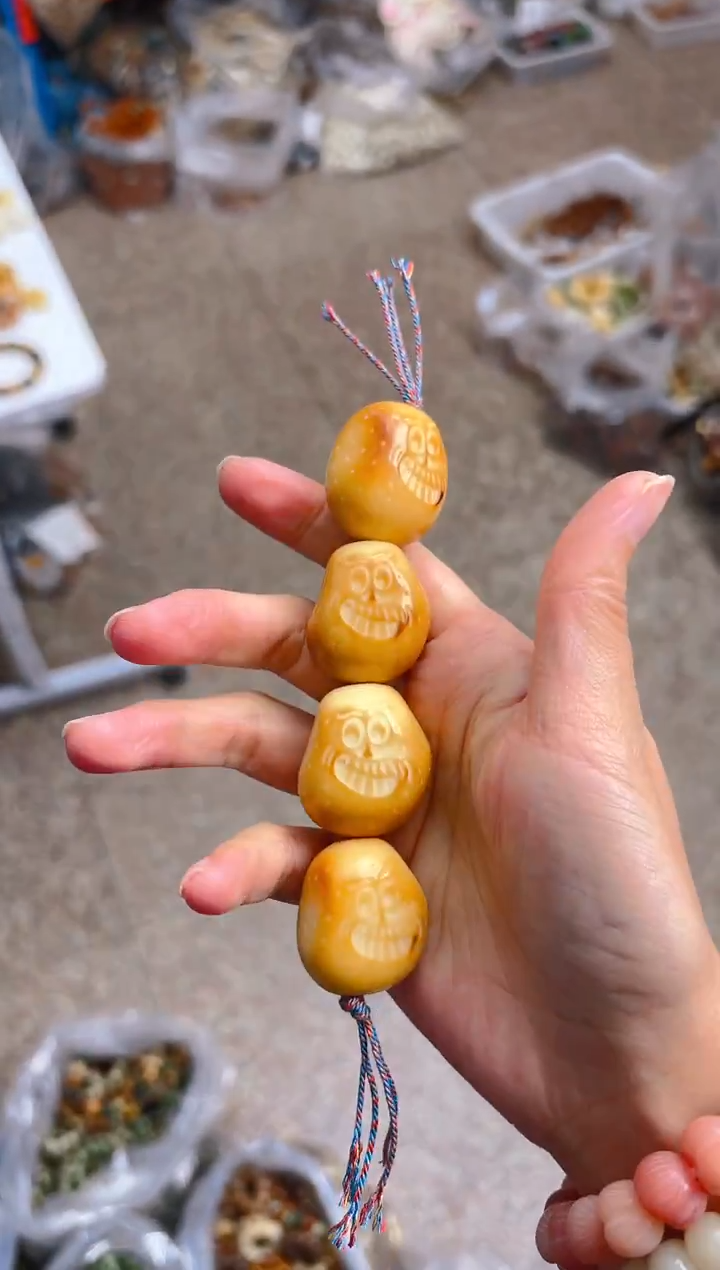 吊坠菩提根/象牙果土豆棒棒糖