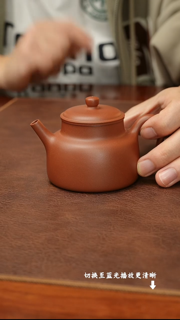茶壶紫砂范华英-言心 红皮龙-170cc-内推