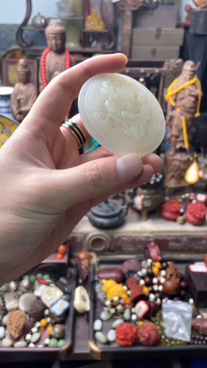 【闪购商品】和田玉（糖玉）挂件未镶嵌大鹏精品专属链接