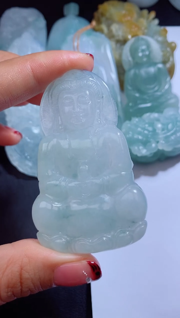 【闪购商品】定制翡翠未镶嵌毛货不支持退换付款后联系客服确认抛光