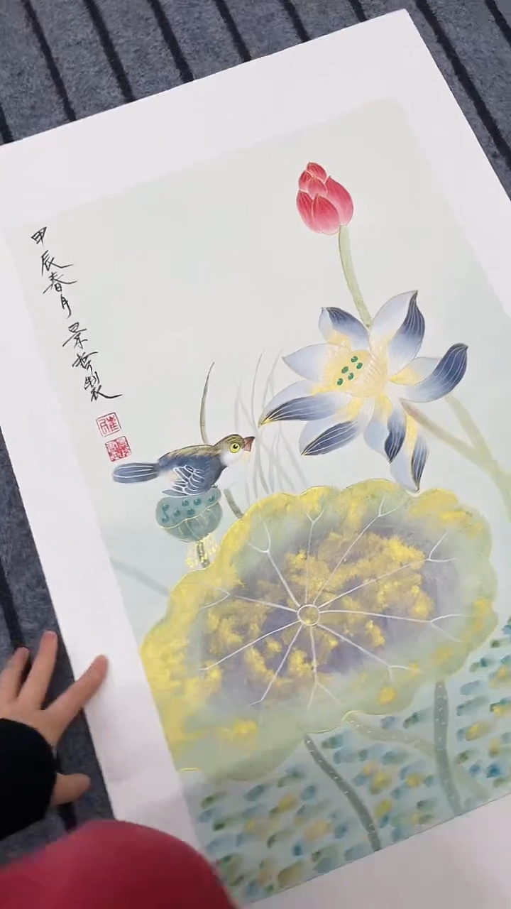 精品国画花鸟作品