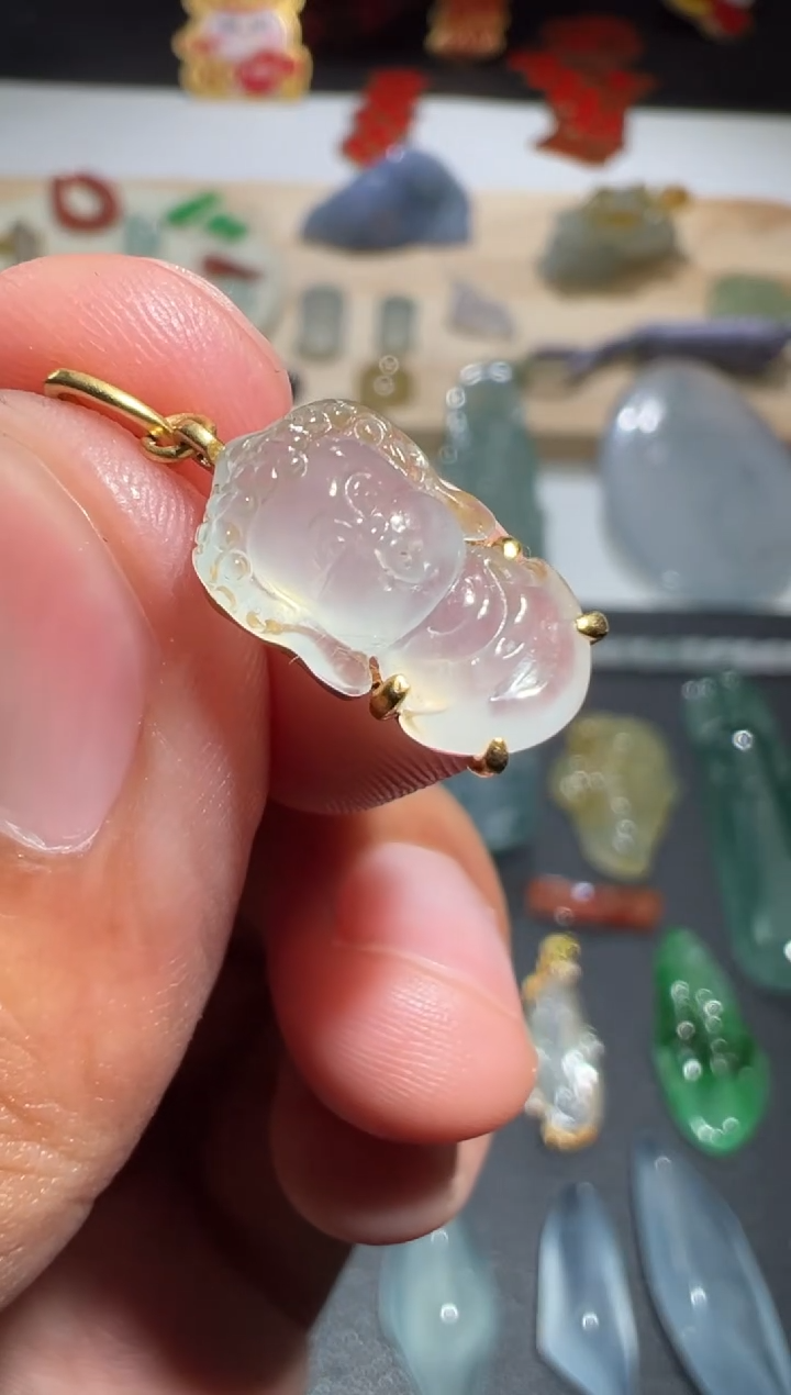 【闪购商品】定制翡翠未镶嵌天然缅甸A货翡翠