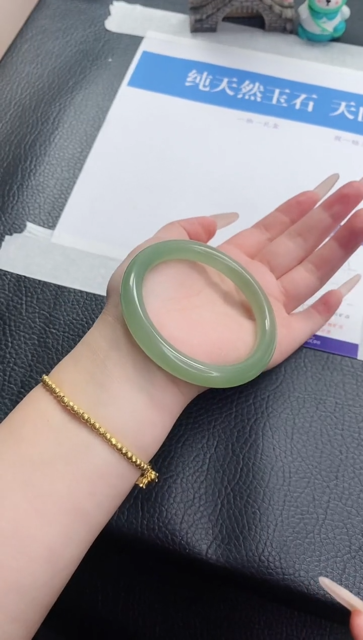 【闪购商品】石英质玉手镯未镶嵌DY43-59+
