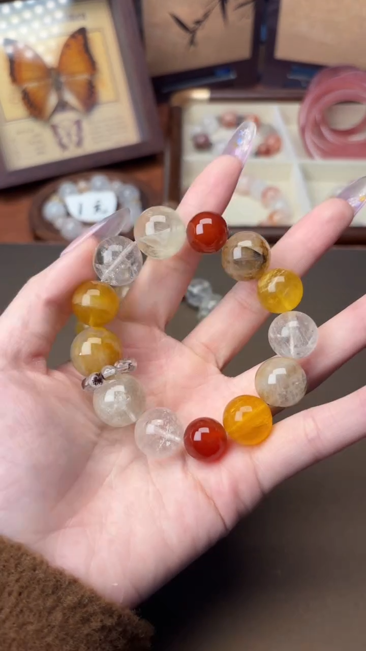 未镶嵌手串水晶1