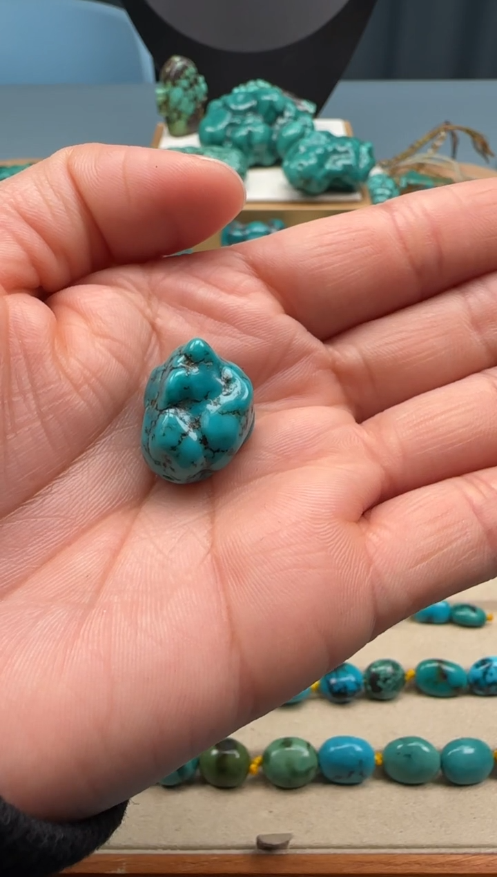 【闪购商品】绿松石珠宝奇石未镶嵌绿松石