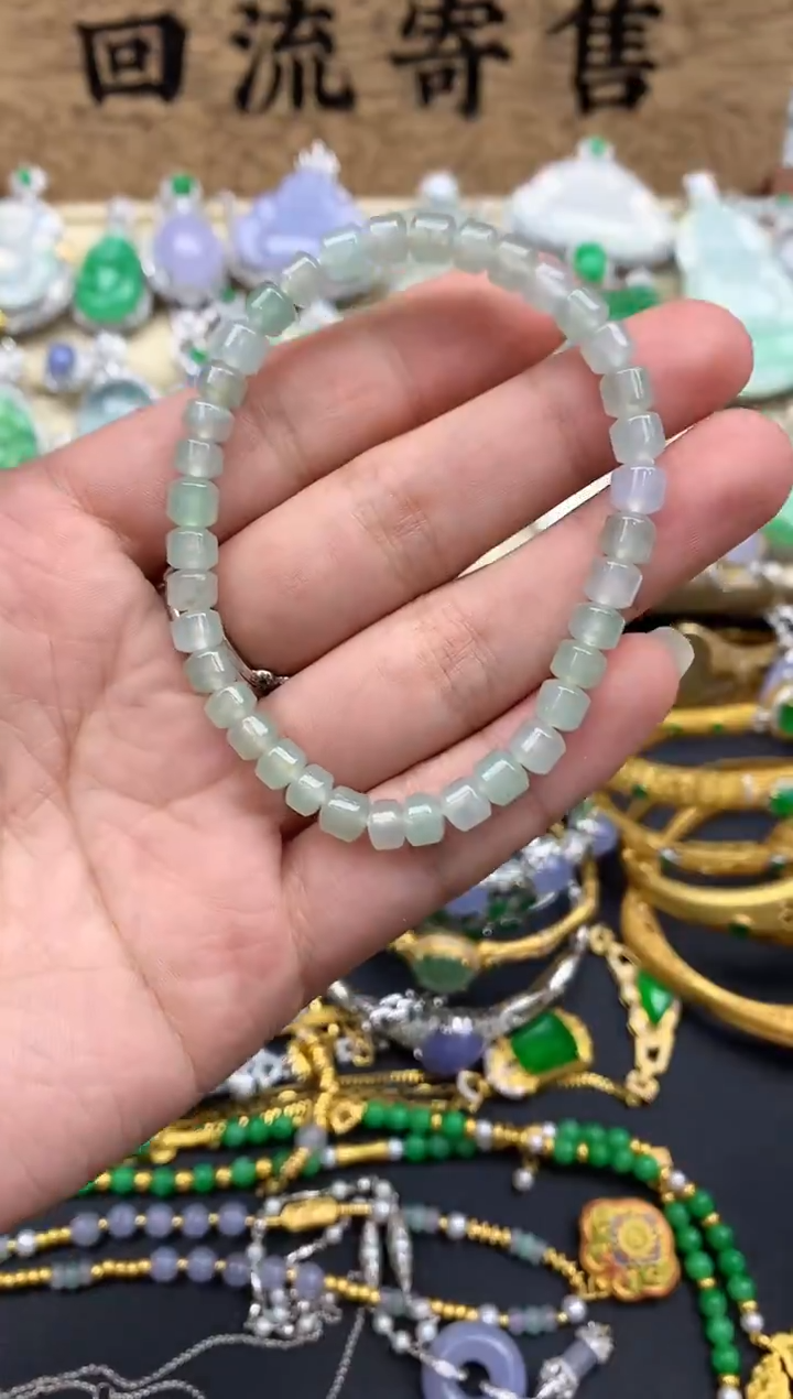 【闪购商品】翡翠手串未镶嵌385-中国好珍宝