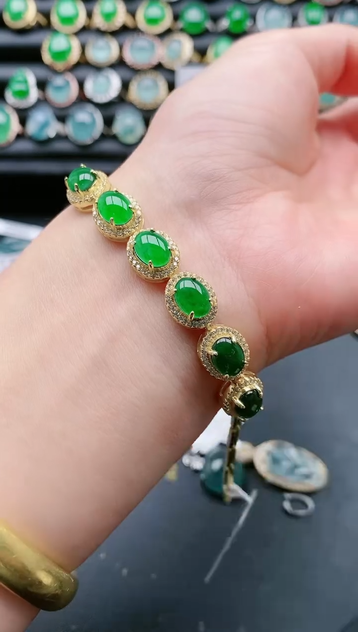 【闪购商品】翡翠戒指银S925镶嵌1111111