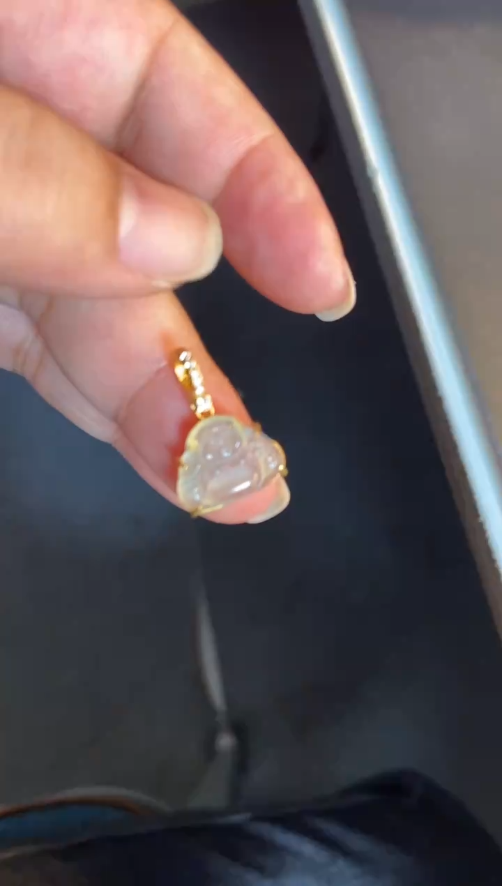 吊坠(不含链)银S925镶嵌翡翠1