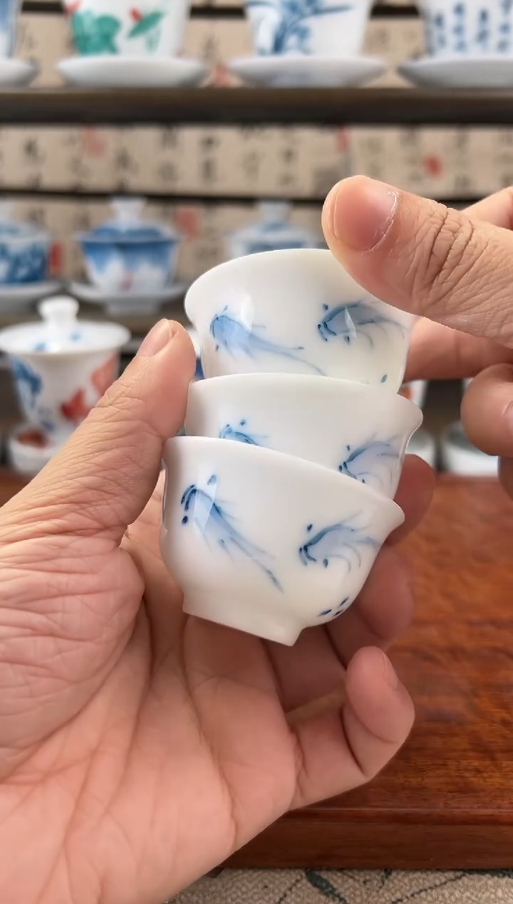 用****6微瑕高冰荷花鱼聚小和顺3个