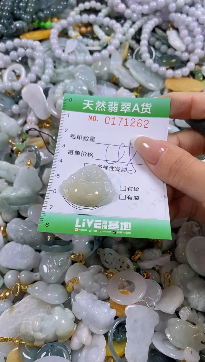 翡翠未镶嵌颈饰闪购0171262