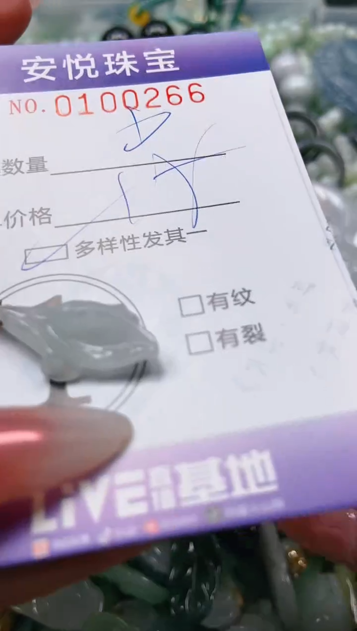 【闪购商品】翡翠颈饰未镶嵌闪购0100266多样性发其一