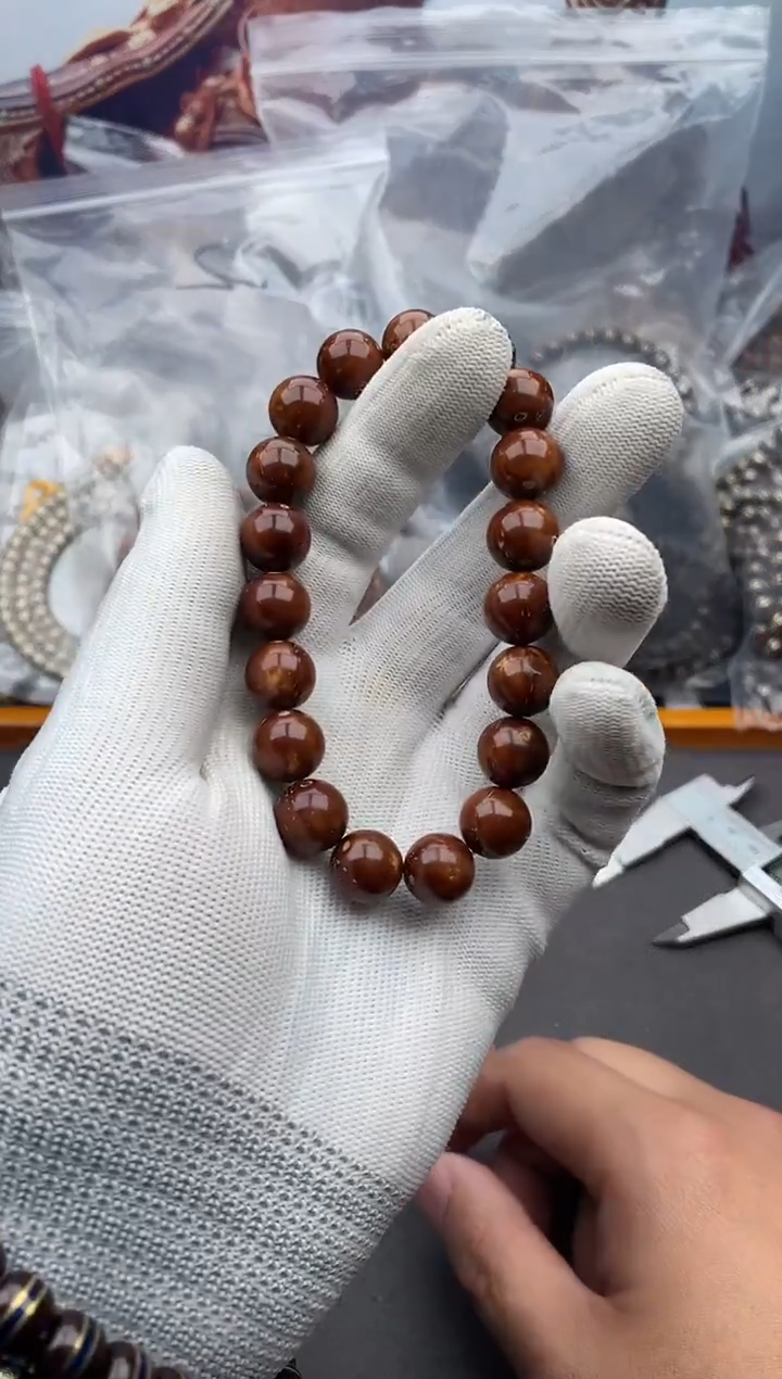 手串紫金鼠7号光珠