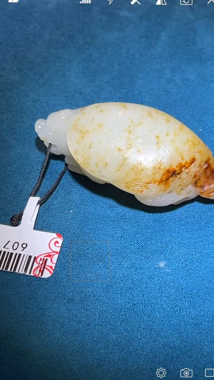 【闪购商品】和田玉BH607未镶嵌龙龟手把件