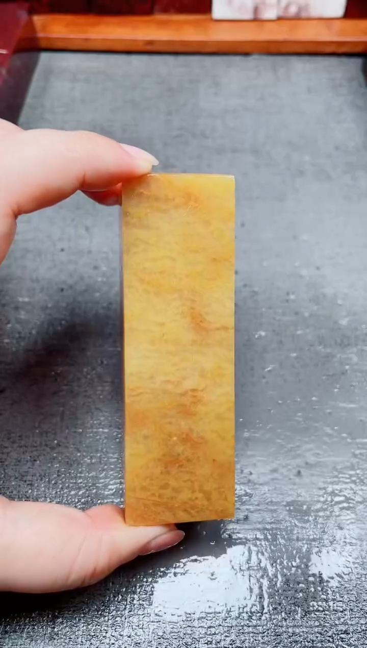 玉桂林鸡血玉素章--45