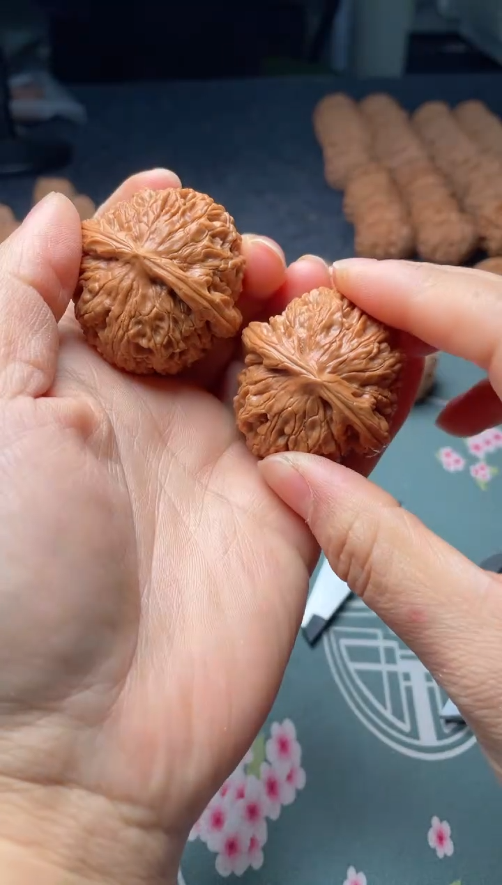 把件文玩核桃w12  水龙纹 41尺