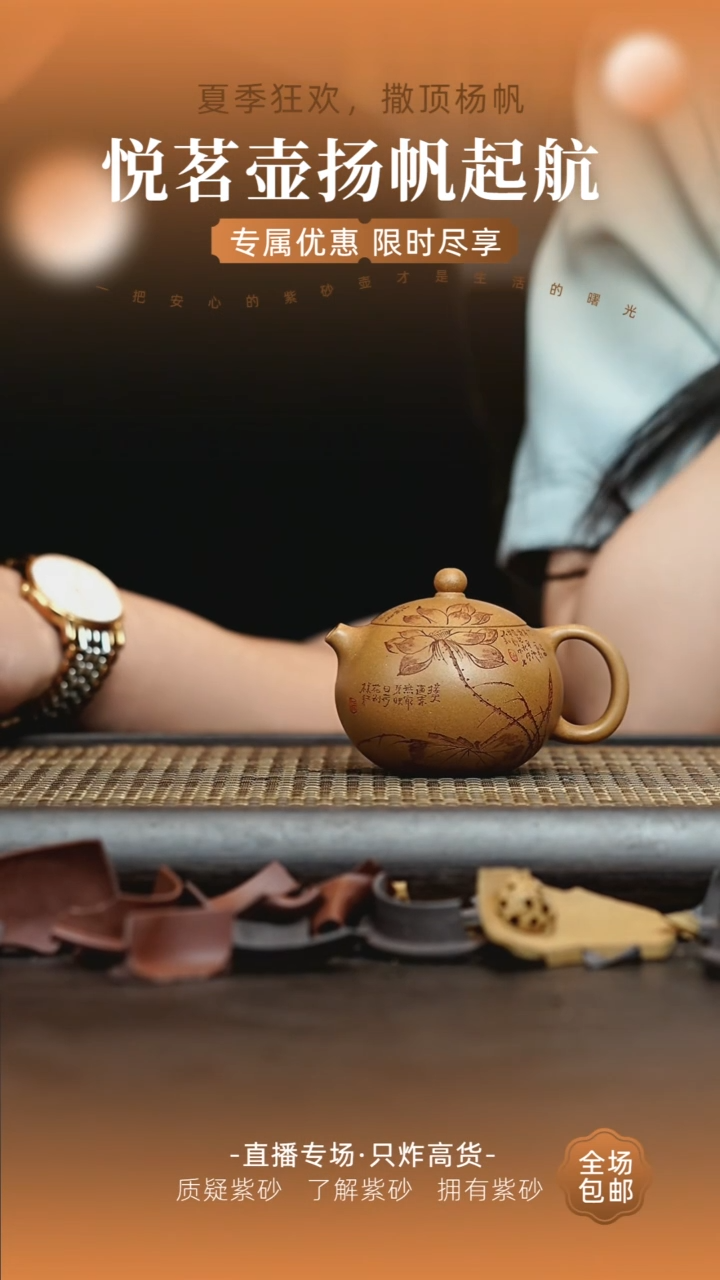 茶壶紫砂宜兴紫砂壶     14