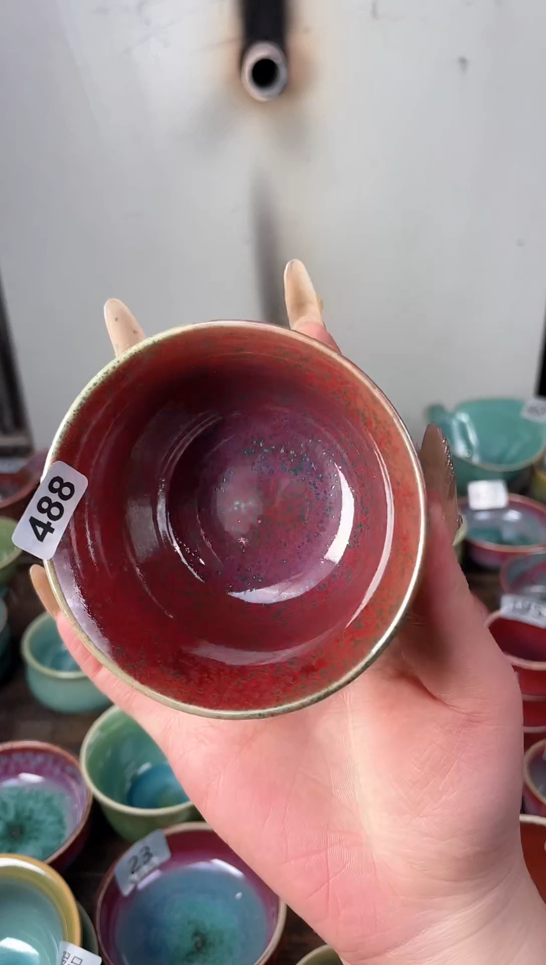 【闪购商品】摆件钧瓷手工茶器窑变