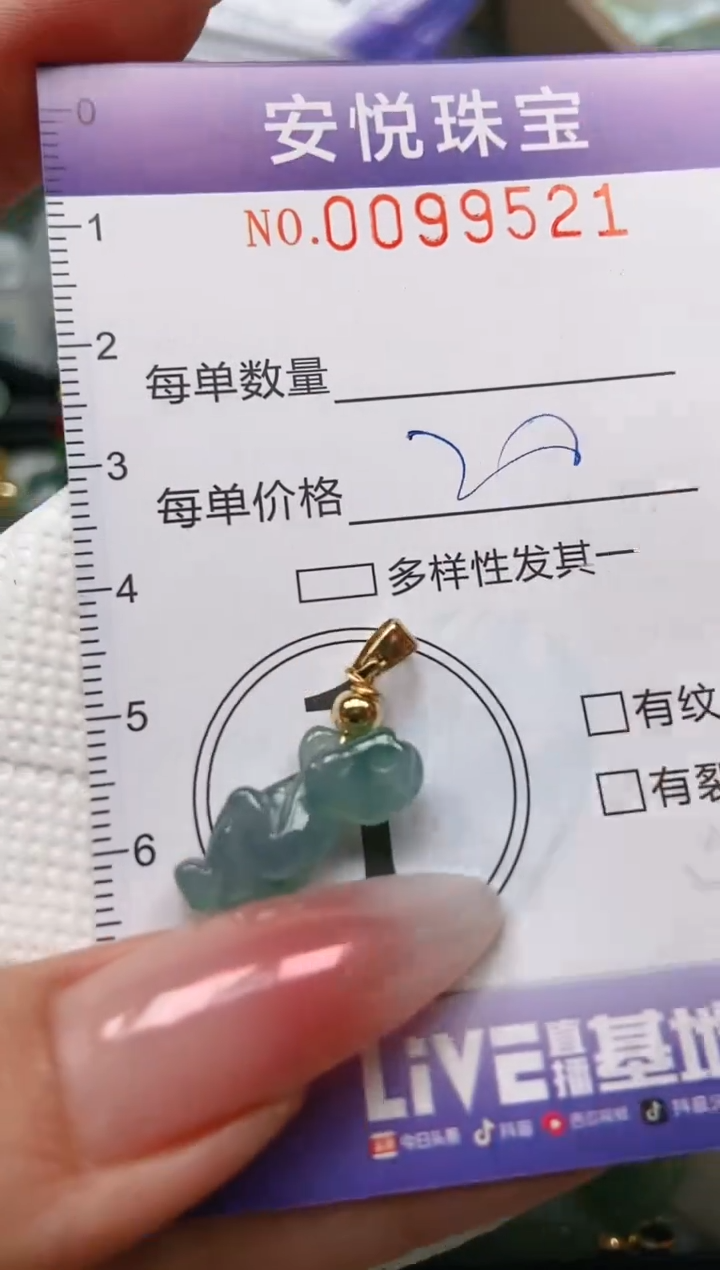 【闪购商品】翡翠颈饰未镶嵌闪购0099521