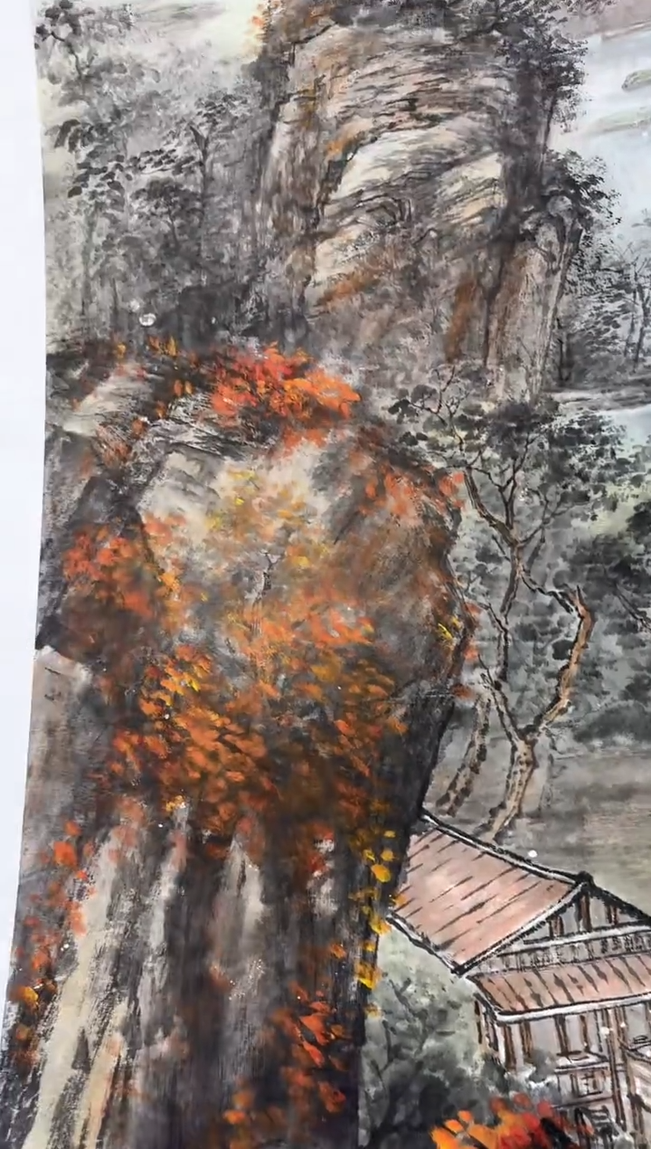 国画孙桂国老师国画作品，带合影证书11-81