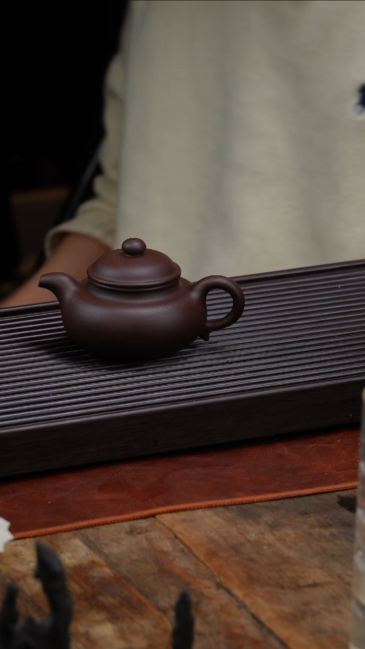 【闪购商品】紫砂茶壶玉麟仿古壶
