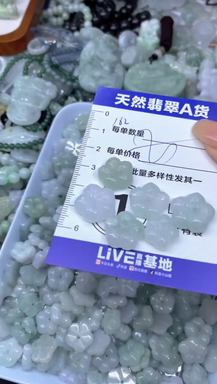 颈饰未镶嵌翡翠天然翡翠A货批量多样性发一件