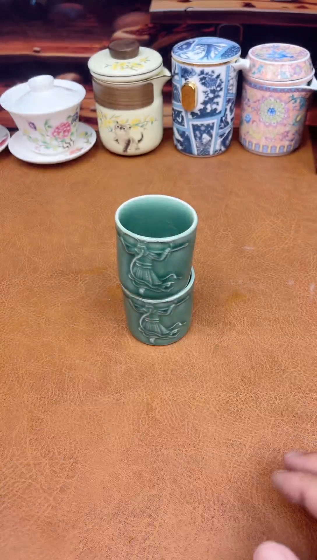 【闪购商品】陶瓷茶具摆件茶叶罐