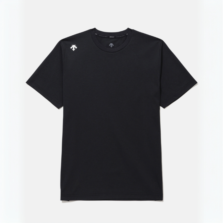 DESCENTE/迪桑特经典小标塔夫速干圆领短袖韩版SQ323UTS71