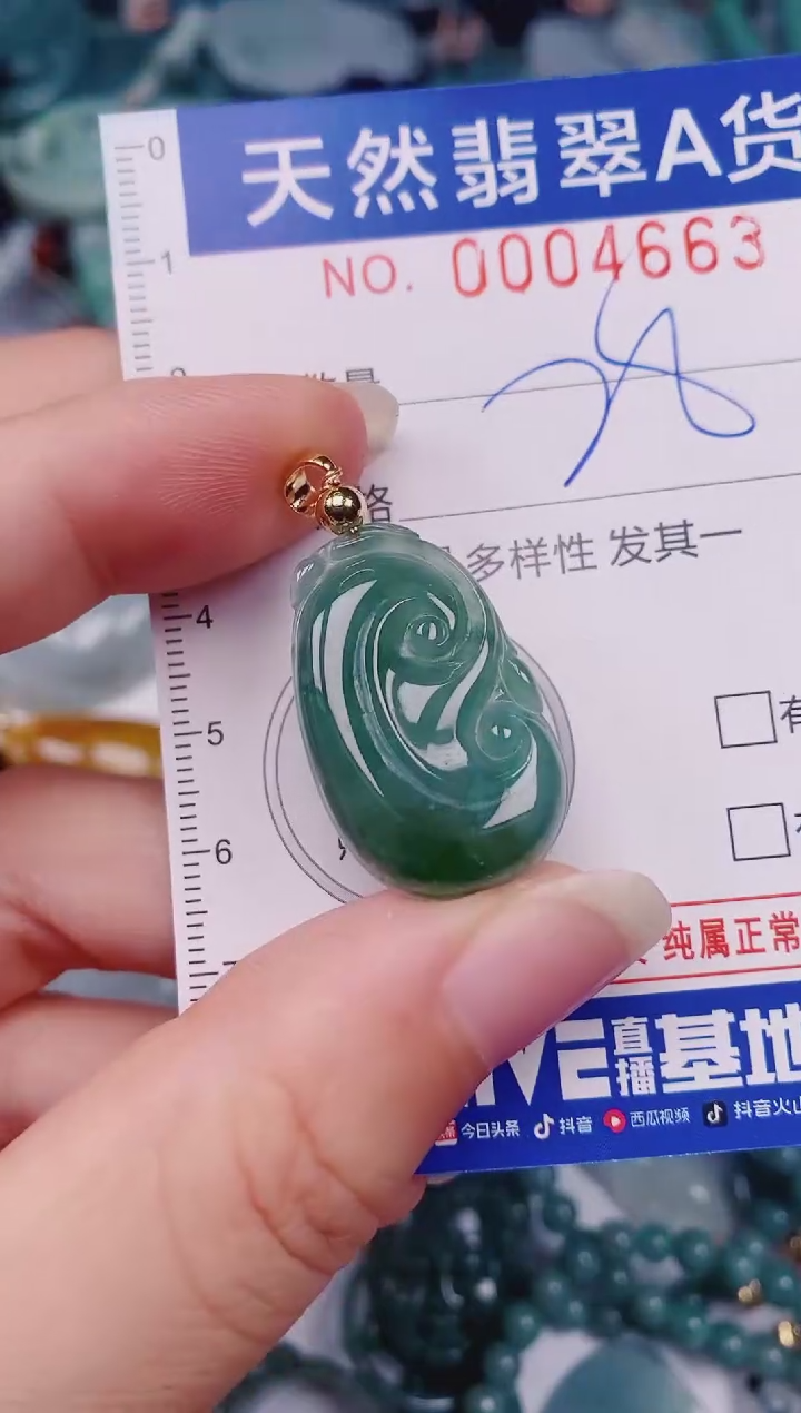 颈饰未镶嵌翡翠00004663