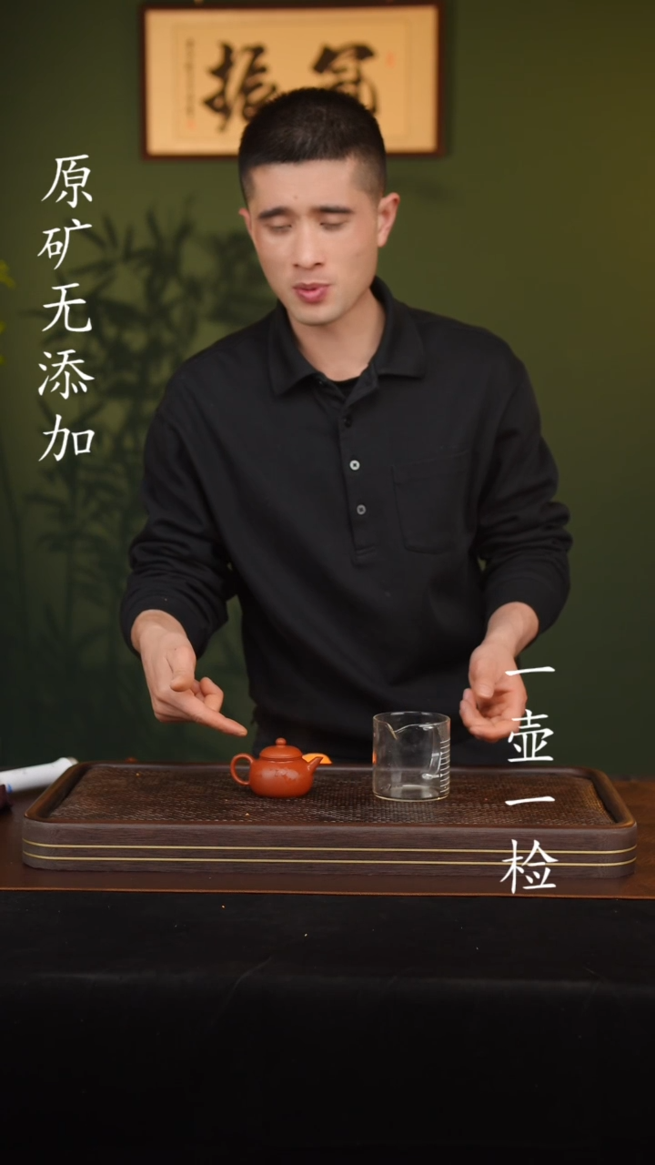 【闪购商品】原矿无添加紫砂壶龙山朱泥匏尊水平100