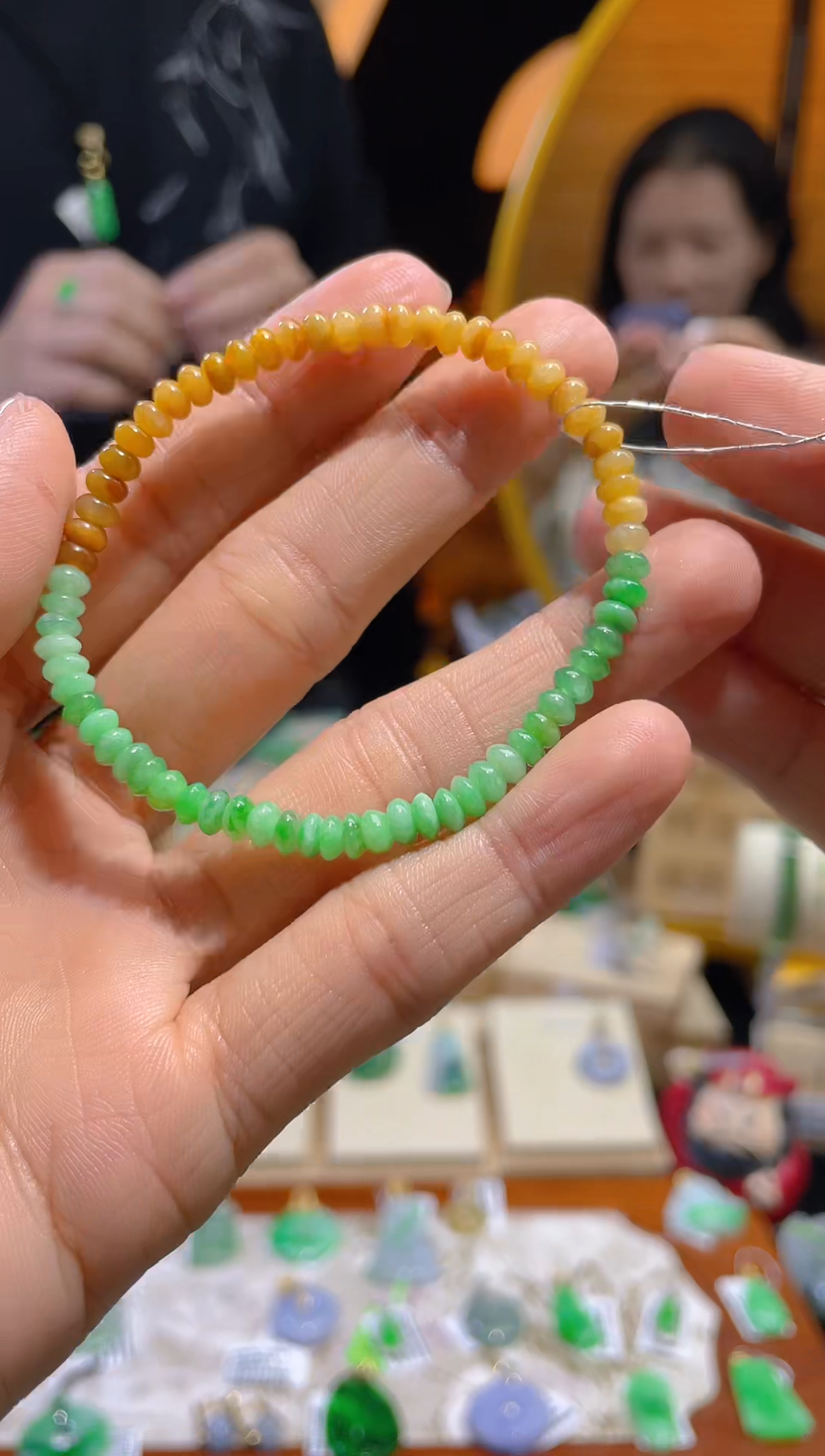【闪购商品】翡翠颈饰未镶嵌假一赔三