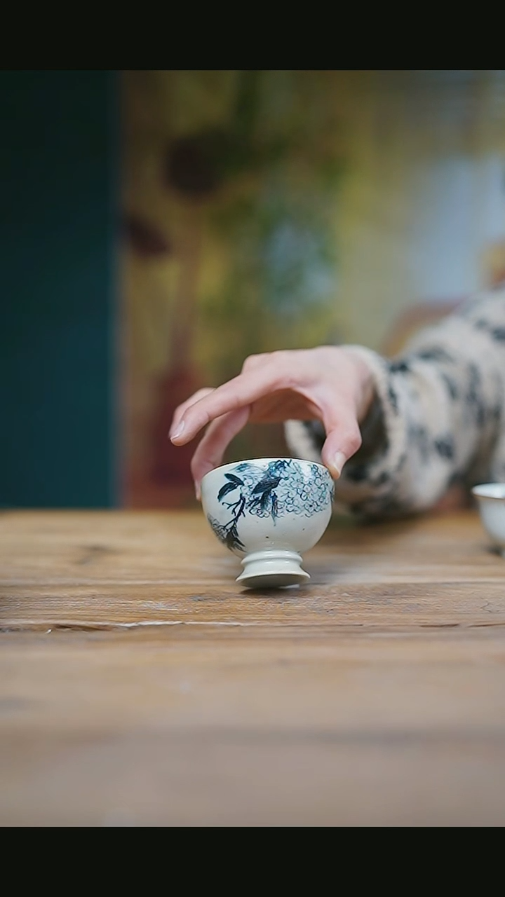 【闪购商品】景德镇杯碗柴烧多人