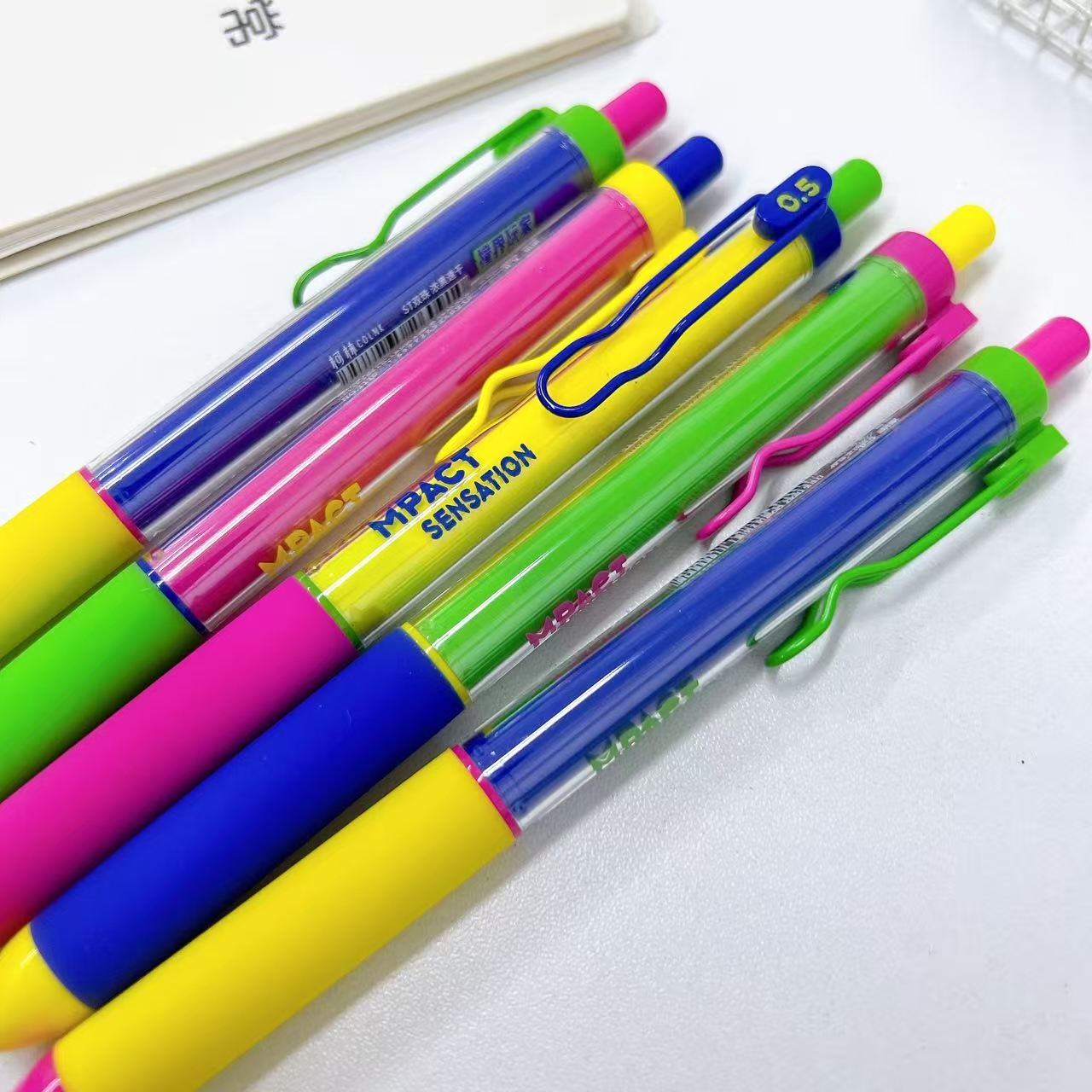 【黑墨-随机2支】C05柯林撞界玩家按动中性笔,掉封蜡不售后