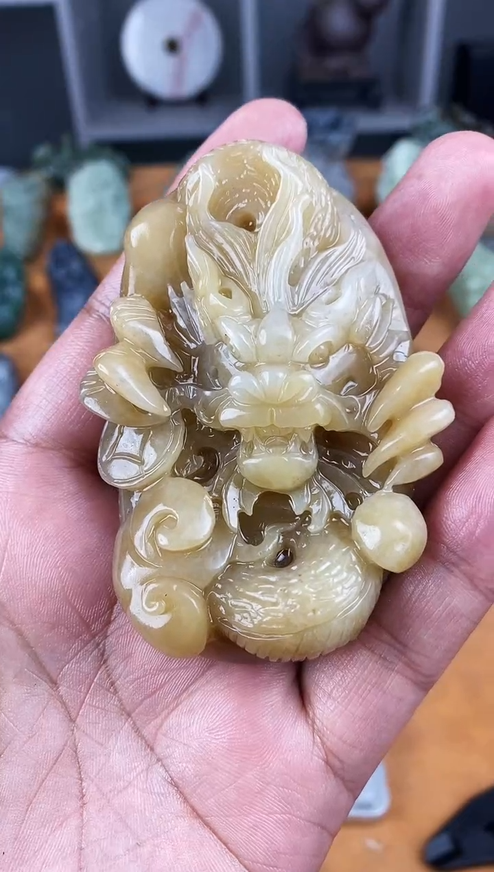 未镶嵌和田玉把件1
