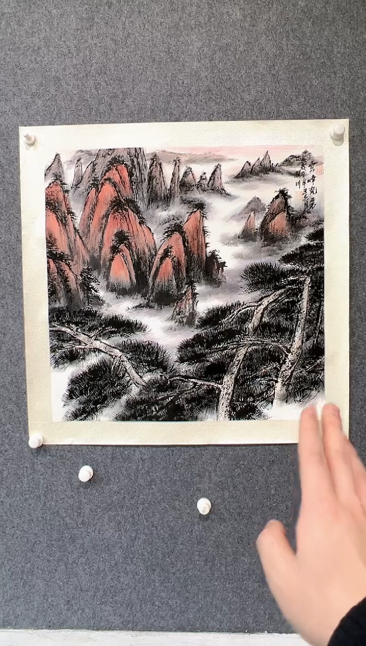 【闪购商品】绘画贺润川-4平尺-国画-Yz