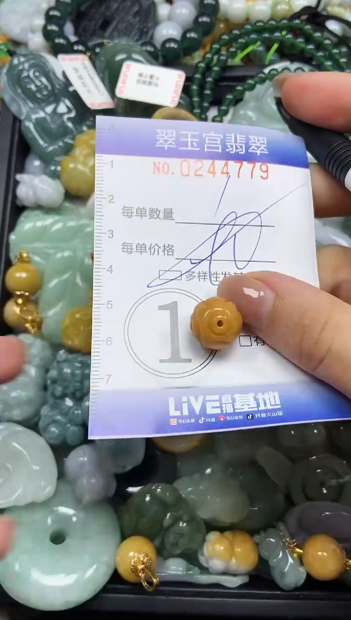 颈饰未镶嵌翡翠闪购C0244779多样性发其一