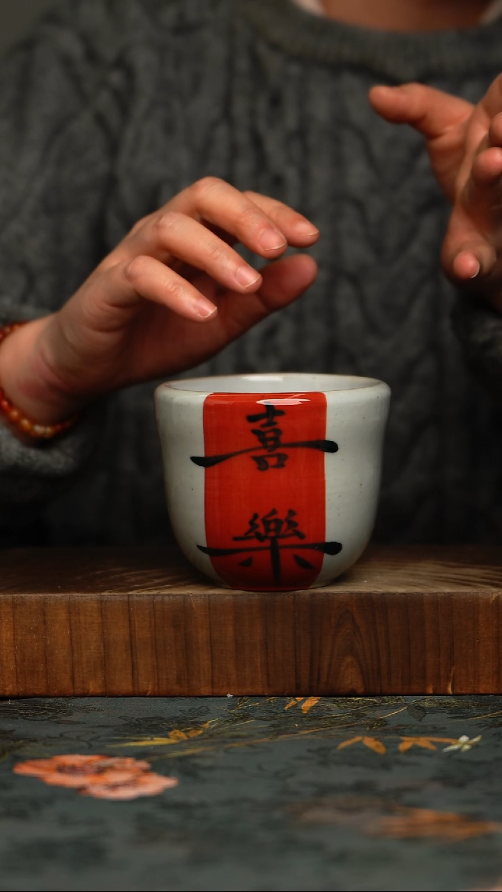 瓷片釉下彩手工手绘同款陶器