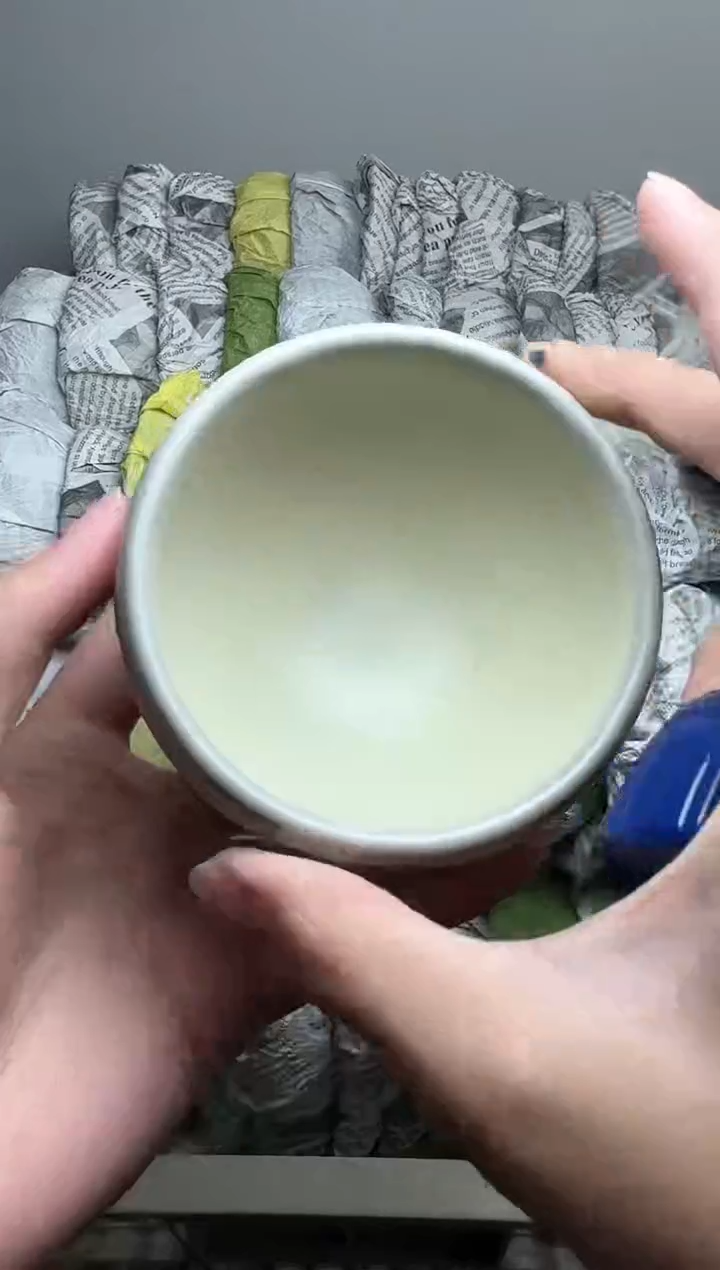 【闪购商品】茶盏白贝不倒翁302高端茶器主人杯