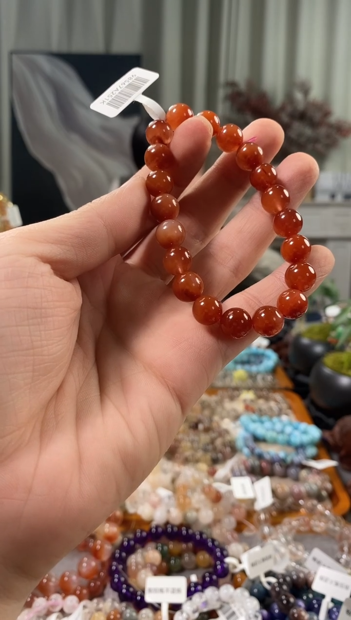 未镶嵌手链水晶兔毛