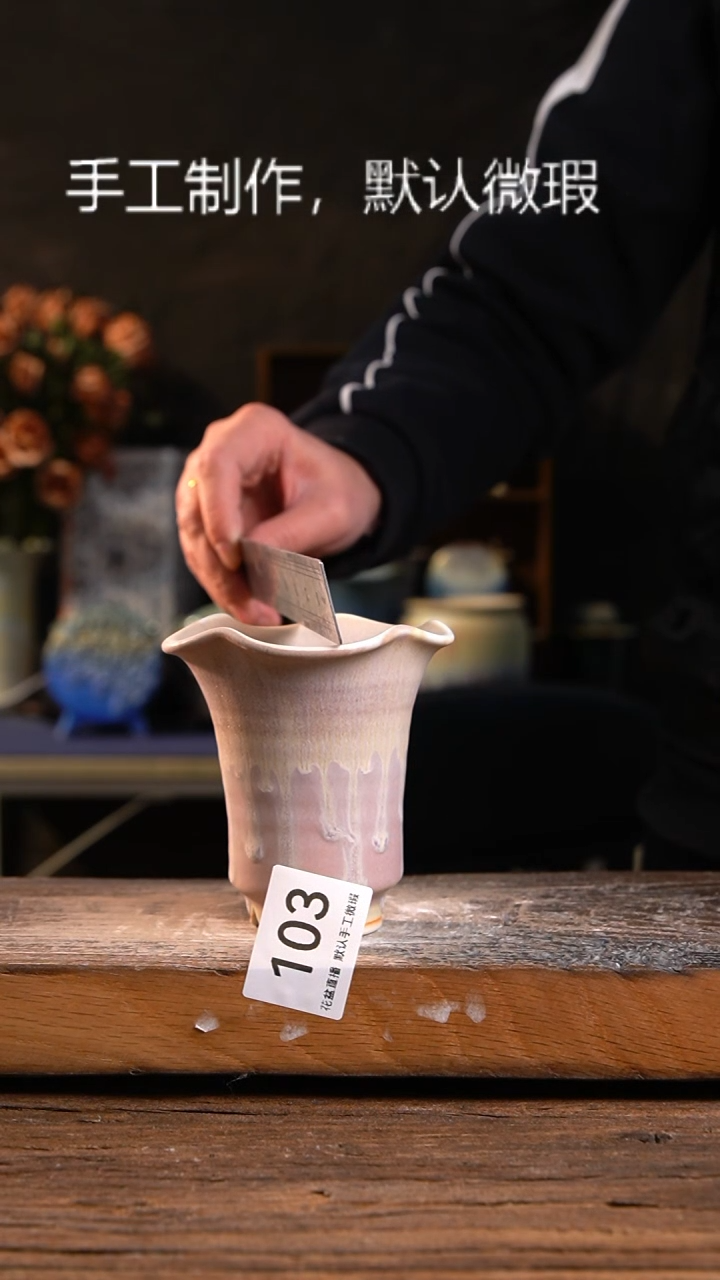 【闪购商品】陶瓷花盆