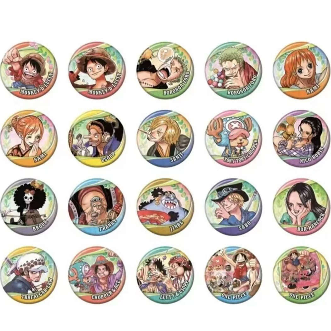 【盲盒】JF2025海贼王春日吧唧（未成年禁止下单）