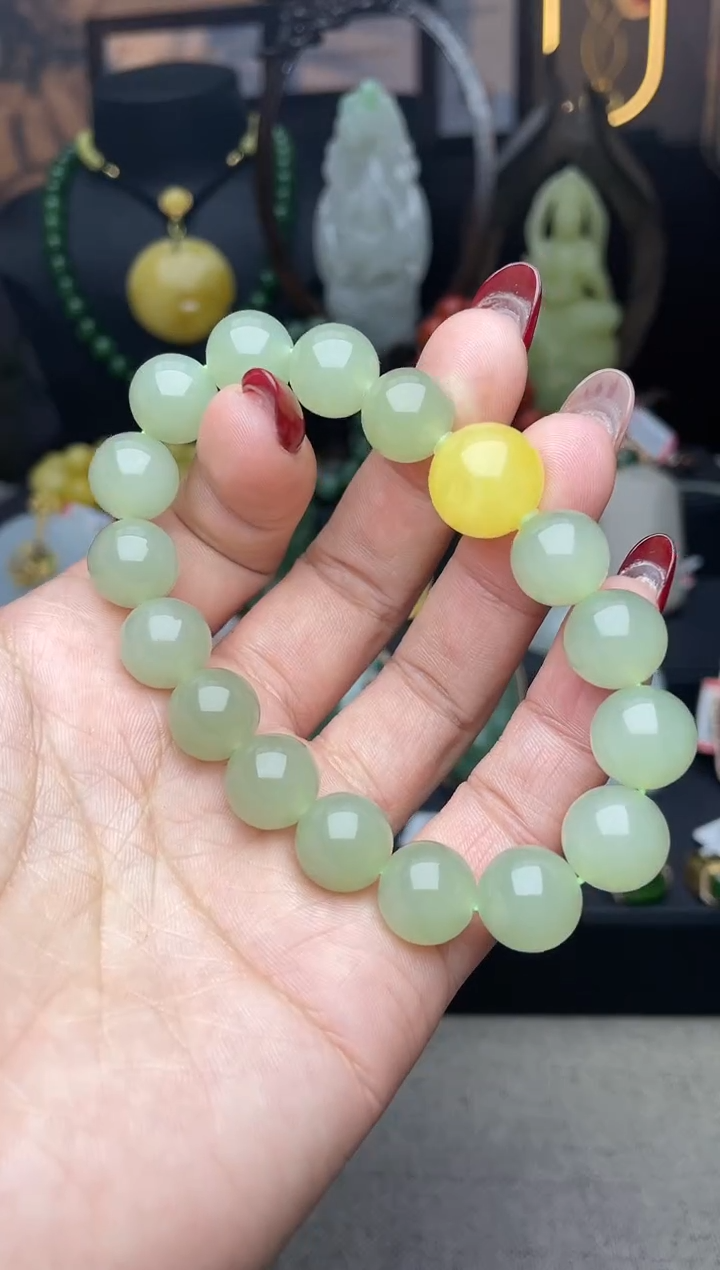 【闪购商品】和田玉手链未镶嵌手串