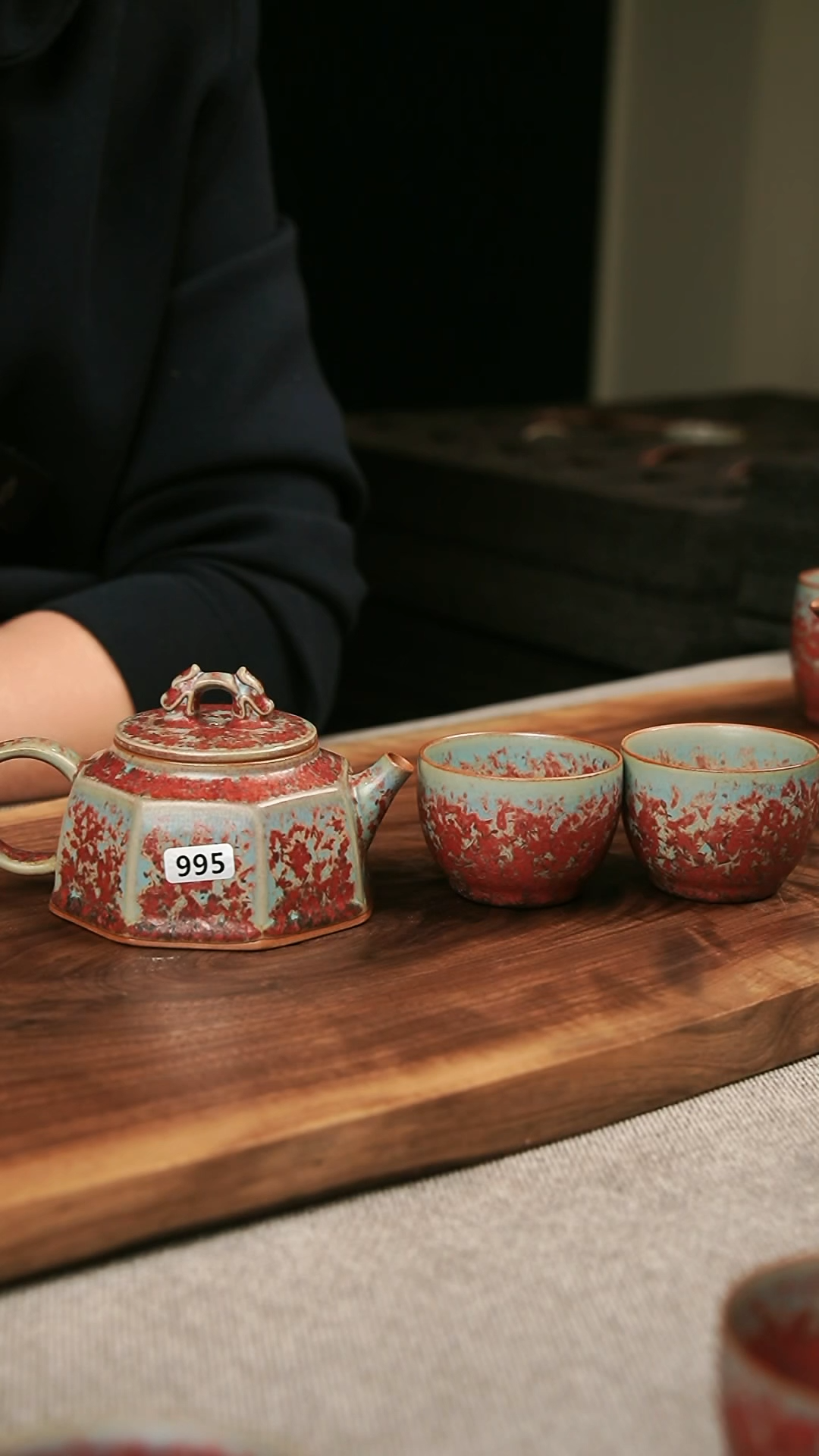 【闪购商品】瓷片钧瓷茶器茶具995