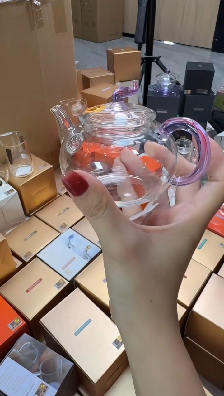 @@禾器晶彩丰登壶浅紫色