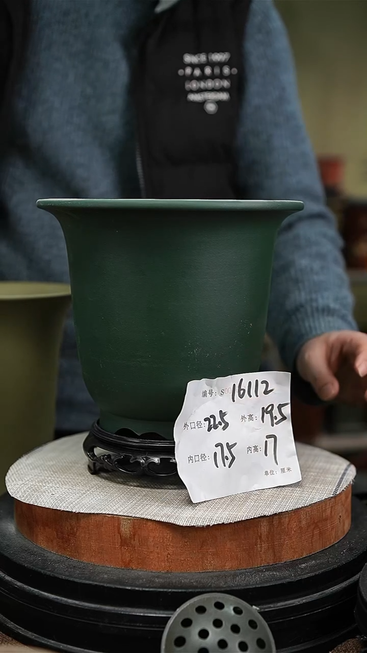 【闪购商品】紫砂花盆紫砂花盆16112+s