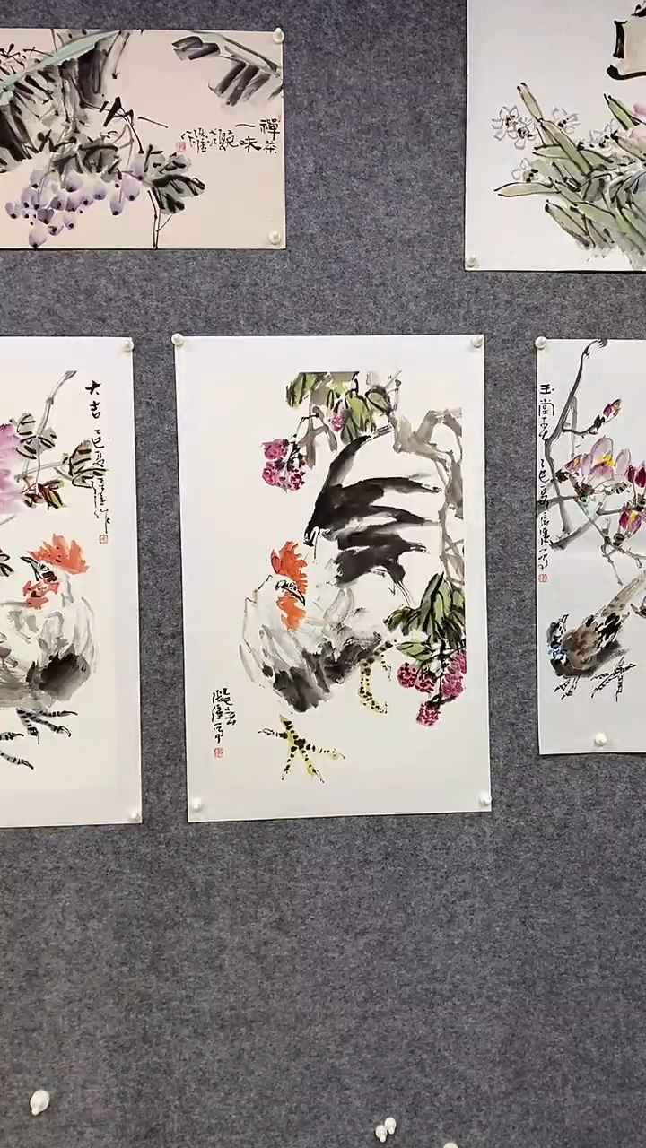 国画张强老师国画作品